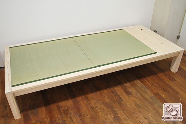 無垢ひのき畳ベッド長さ２５５センチ