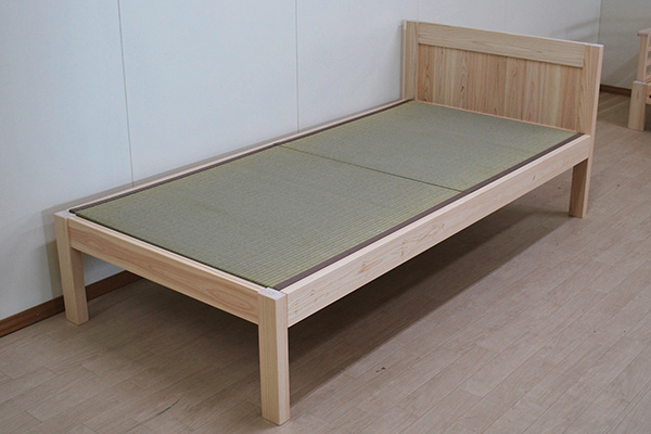 国産ひのき畳ベッド ヘッドボード　寝台高さ40cm　2102028