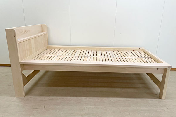 既存の京間畳を入れられる　ひのきオーダー棚付き畳ベッド　2309016