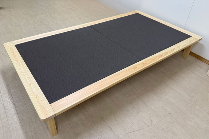 ひのき板ヘリ付き畳ベッド　2505012