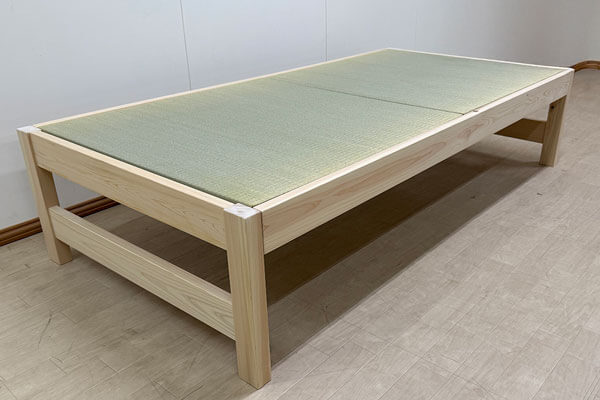 ひのきベッド 畳ベッド 高さ45cm 畳おもてイ草 2506015