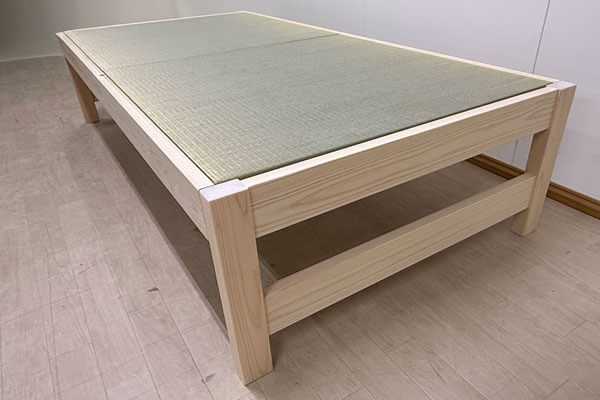 ひのきベッド 畳ベッド 高さ45cm 畳おもてイ草 2506015