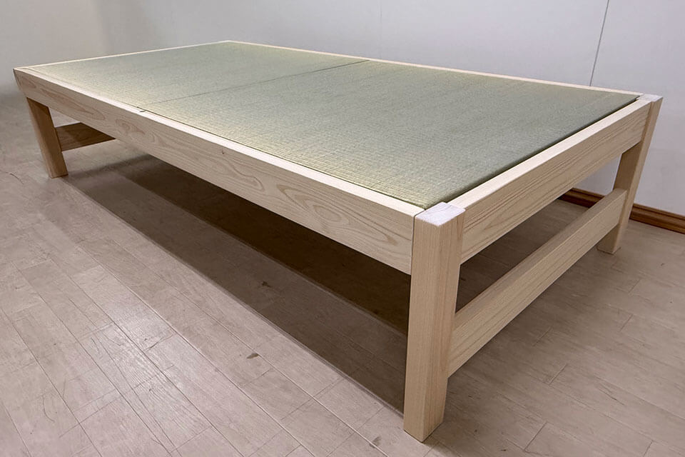 ひのきベッド 畳ベッド 高さ45cm 畳おもてイ草 2506015
