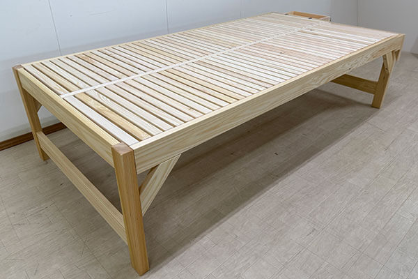 セミダブルサイズ・長さロングタイプのロフトベット 2507033