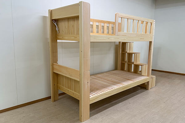 将来の使い方を考慮した階段付きオーダー二段ベッド　2509016