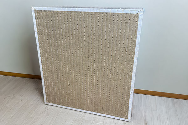 ひのき畳ヘリ無しの裏側