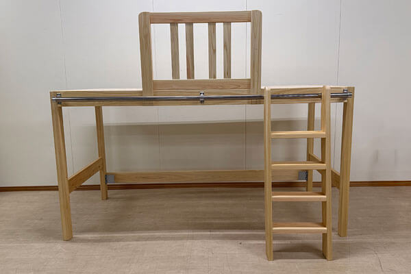 9歳の娘さんのオーダーロフトベッド製作ご相談｜シングルサイズ対応 2510032