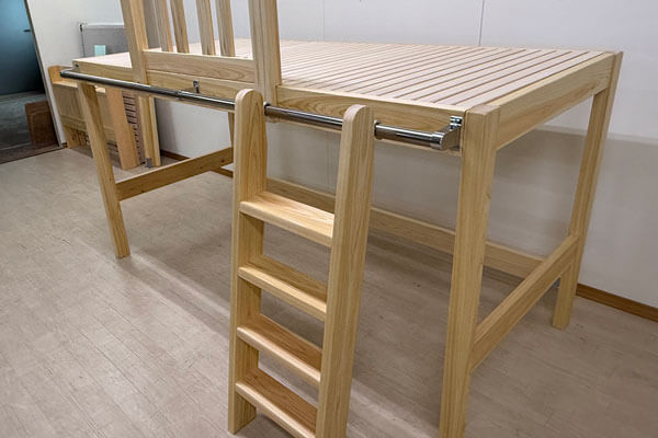 9歳の娘さんのオーダーロフトベッド製作ご相談｜シングルサイズ対応 2510032